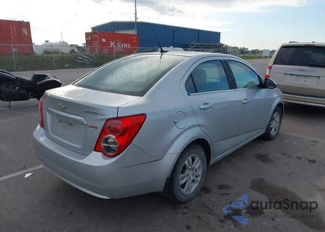 2013 Chevrolet Sonic Lt Auto from USA, damaged, VIN 1G1JC5SB7D4179703